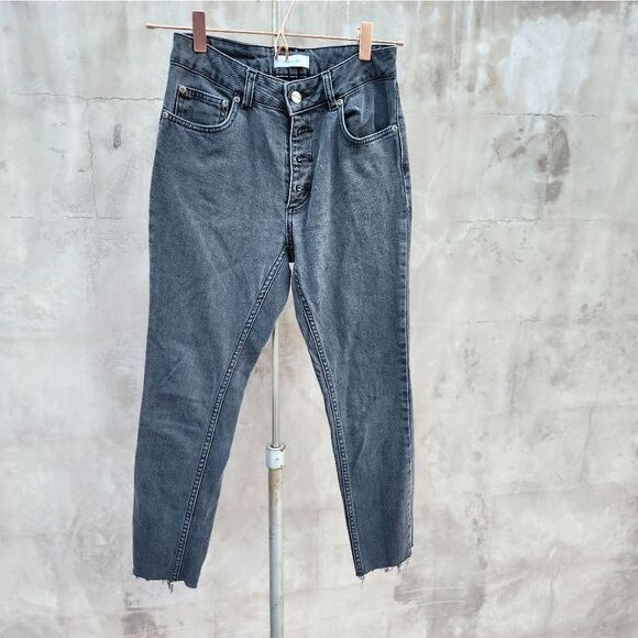 Anine Bing gray skinny jeans - Picture 1 of 7